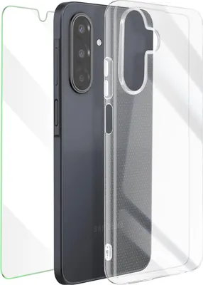 Produktbild von Mayaxess, 2-in-1 Schutzset Hülle + Folie Galaxy A17, Transparent