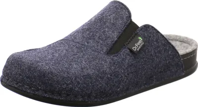 Produktbild von Dr. Feet Herren Hausschuh dark grey/black