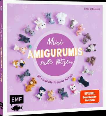 Produktbild von Mini-Amigurumis - Süße Katzen