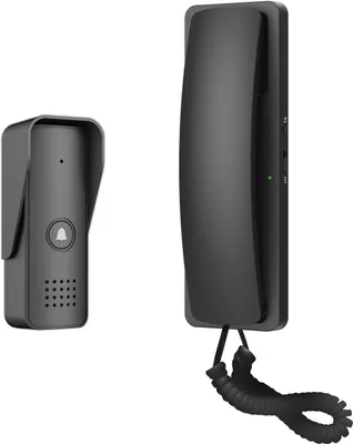 Image de Interphone EURA ADP-24A3 noir à 2 fils