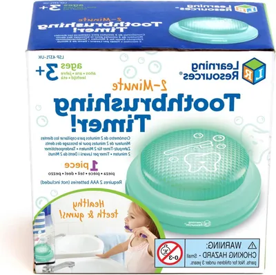 Productafbeelding van Poets Timer Kinderen - Tandenpoets Hulp - Tandenpoetsen Leren - Kleurrijk Oplichtend - 2 Minuten - Veelkleurig