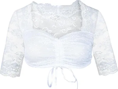 Produktbild von Dirndlbluse Janina weiß 40