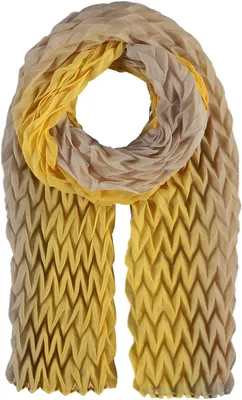 Fraas Schal Polyester Schal in gold
