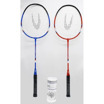 Produktbild von Uwin Badminton Set für 2 Spieler - Racket Set mit Shuttles und Tasche