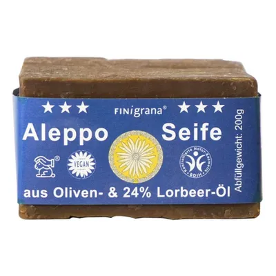 Produktbild von Alepposeife - 24% Lorbeeröl 200g