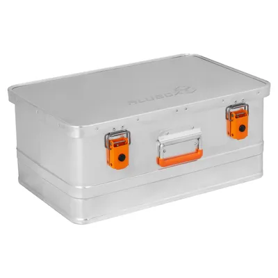 Produktbild von ALUBOX Alukiste Easy 39 Liter, flache Bauform, leicht, ohne Schloss