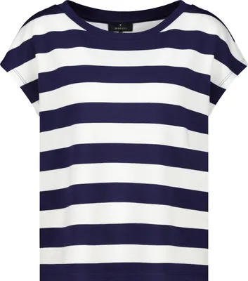 Produktbild von T-Shirt 719 navy blue ringel Größe 36
