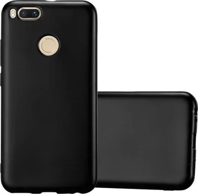Produktbild von Cadorabo Schutzhülle für Xiaomi Mi A1 / Mi 5X Hülle in Schwarz Handyhülle TPU Silikon Etui Cover Case
