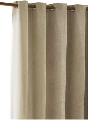 Immagine prodotto di Furn - Tende a occhiello, ciniglia pesante RV3694 (168 cm x 183 cm) (lino)