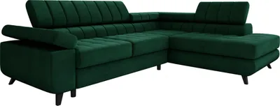 Produktbild von MIRJAN24 Ecksofa Nord Premium, Polsterecke vom Hersteller, L-Form Ecke, Bettkasten und Schlaffunktion (Farbe: Piano 26, Seite: Rechts)