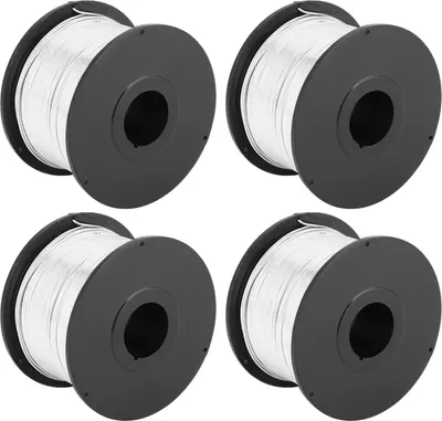 Zdjęcie produktu dla 4 sztuki 110 m 0,8 mm stalowego drutu zbrojeniowego do automatycznej maszyny do wiązania zbrojenia