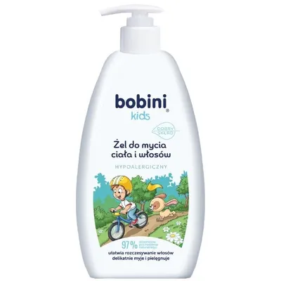 Obrázek produktu pro Bobini żel do mycia ciała i włosów delikatny 500 ml