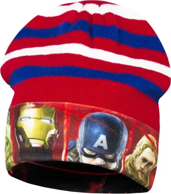 Produktbild von Marvel Avengers - Kinder Jugend Wintermütze – Rot / 54