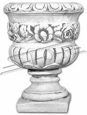 Produktbild von Blumenkübel Pflanz Kübel Dekoration Figur Blumentöpfe Garten Vasen Gefäss 555