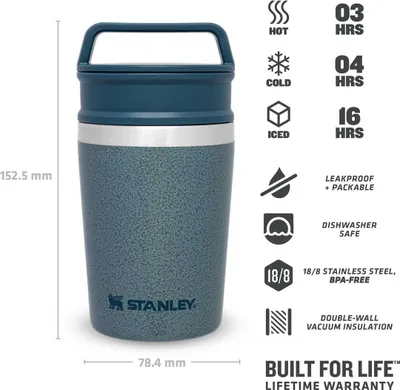 Produktbild von Stanley Becher, 0.23l Kaffeebecher Grün 674600