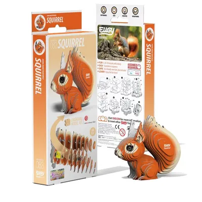 Obrázok produktu pre EUGY - 3D stavebnica veverička