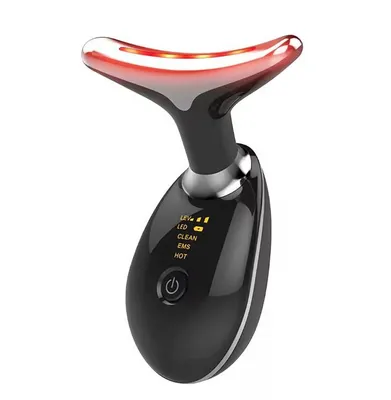 Produktbild von Rotes Licht LED-Gesichtsmassagegerät IPL Hautverjüngung Halsstraffung Gerät Gesichtskosmetikgerät Doppelkinnentferner