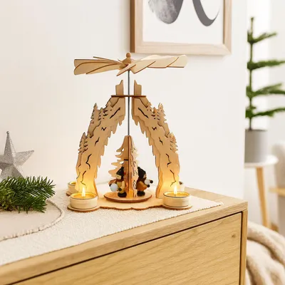 Produktbild von Weihnachtspyramide Schneeball