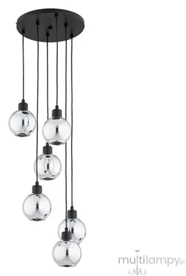 Immagine prodotto di Lampada a sospensione PENDANT LANNA 6xE14 nera