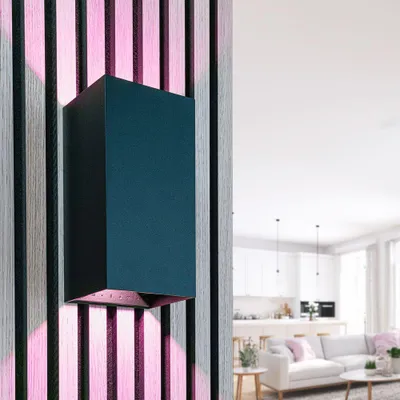 Produktbild von hoftronicsmart Wandleuchte LED 20W 2000lm RGBWW IP65 Schwarz