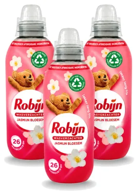 Produktbild von 3 x Robijn Wasverzachter Jasminblüte - 650 ml - Vorteilspackung - 3 Stücke