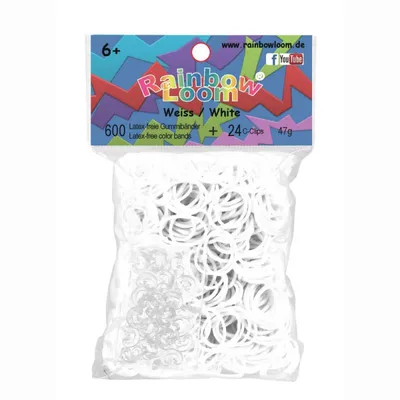 Produktbild von Happy Kidz Rainbow Loom farbsortiert Schubladen: weiss 21406266006-weiss