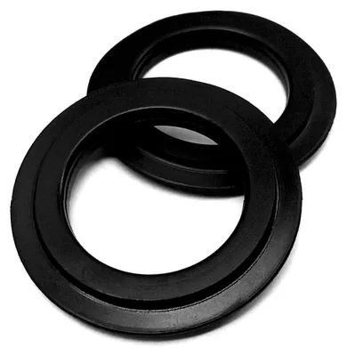 Produktbild von 2 Stk. Universal-Lippendichtung 43 mm Durchmesser für Stopfenventil und Siebkörbchen - Ersatzteil: Dichtungsring Dichtung Abfluss-Ventildichtung