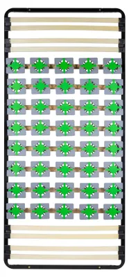 Immagine prodotto di Rete a doghe - 80 x 200 cm - Molle a disco - Portata massima 150 kg