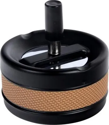Immagine prodotto di Posacenere in carbonio marrone metallizzato, 9 cm