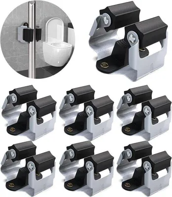 Produktbild von Famanu Halterungset für Wandmontage - 6-teiliges Besenaufhängesystem