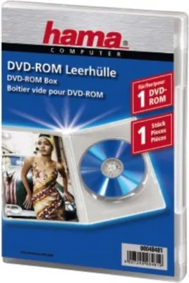 Image de Pochette vide pour DVD-ROM transparente