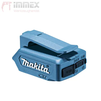 Produktbild von Makita Akku-Adapter 12V ADP08 USB Adapter NEU