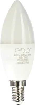 Obrázek produktu pro BARI LED 8,5W CW žárovka, E14, 6500K, 806lm, 220-240V EDO777667 EDO Solutions