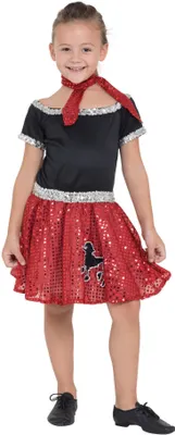 Produktbild von Kinder Rock 'N' Roll Paillettenkleid