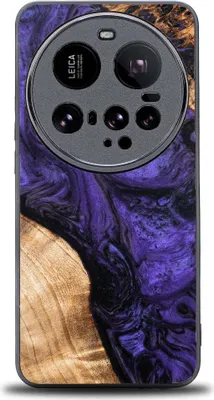 Immagine prodotto di Custodia in legno per Xiaomi 15 Ultra, Bewood Unique Violet