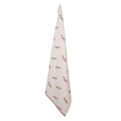 Produktbild von Clayre & Eef Geschirrtuch 50x70 cm Beige Baumwolle Dackel