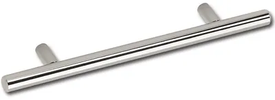 Produktbild von Griff Salra ø 12 mm, LA 224 mm, Breite 304 mm, Stahl verchromt poliert