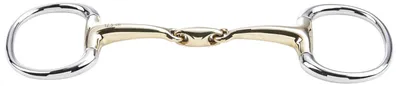 Produktbild von BUSSE Olivenkopfgebiss Doppelt Gebrochen KAUGAN® 14 mm Gebiss 12,5 cm