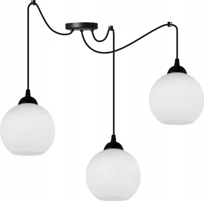 Obrázek produktu pro Klasická Závěsná Lampy S Skleněným Stínidlem