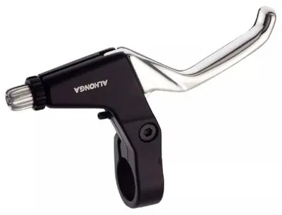 Produktbild von Bremshebel Paar Alhonga V-Brake 3-Finger Aluminium silber-schwarz