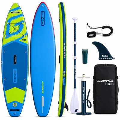 Productafbeelding van Gladiator ONE 9'6 kinderopblaasbaar SUP-board, complete set met peddel, 292 cm