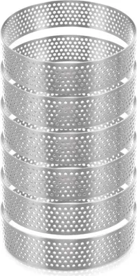 Image de Orion | Moule à quiche - Set 6 pièces - Moules à tartelettes - 8 cm - Rond - Lavable en machine