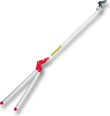 Image de ARS Sécateur de jardin Sécateur en Y 185-1.8 Alu | Longueur 180cm | Poids 1700 Gr | Tête de coupe pivotante à 180° | Branches jusqu'à 40 mm de diamètre