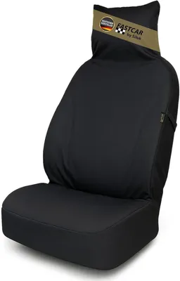 Produktbild von SILUK Universal Autositzbezug wasserdicht – Autositzauflage für Fahrer & Vordersitze  Robuster Schonbezug für Arbeit, Werkstatt (Softshell, Basic)