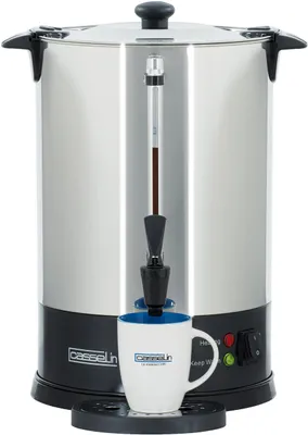 Kaffeemaschine 100 Tassen, Edelstahl, 15 L, 1650 W, Timer