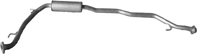 Produktbild von IZAWIT 30.025 Mittelschalldämpfer Schalldämpfer für HONDA Jazz II Schrägheck (GD, GE3, GE2)