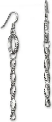 Produktbild von SilberDream Ohrhänger grau Ohrringe Silber Glamour Zirkonia Damen D2SDO467K
