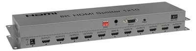 Zdjęcie produktu dla Rozdzielacz 8K 60Hz 1 wejście, 10 wyjść, konwerter audio i wideo