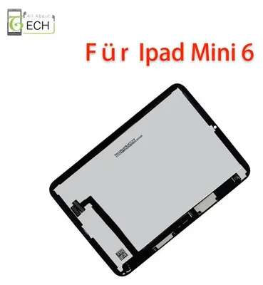 Produktbild von Für iPad Mini 6 (2021) 8.3 LCD Display Touchscreen Bildschirm Schwarz