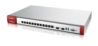 Zdjęcie produktu dla Zyxel ATP700, 6 Gbit/s, 1,2 Gbit/s, 120,1 BTU/h, 150 użyt., 25,3 dB, 947736 h